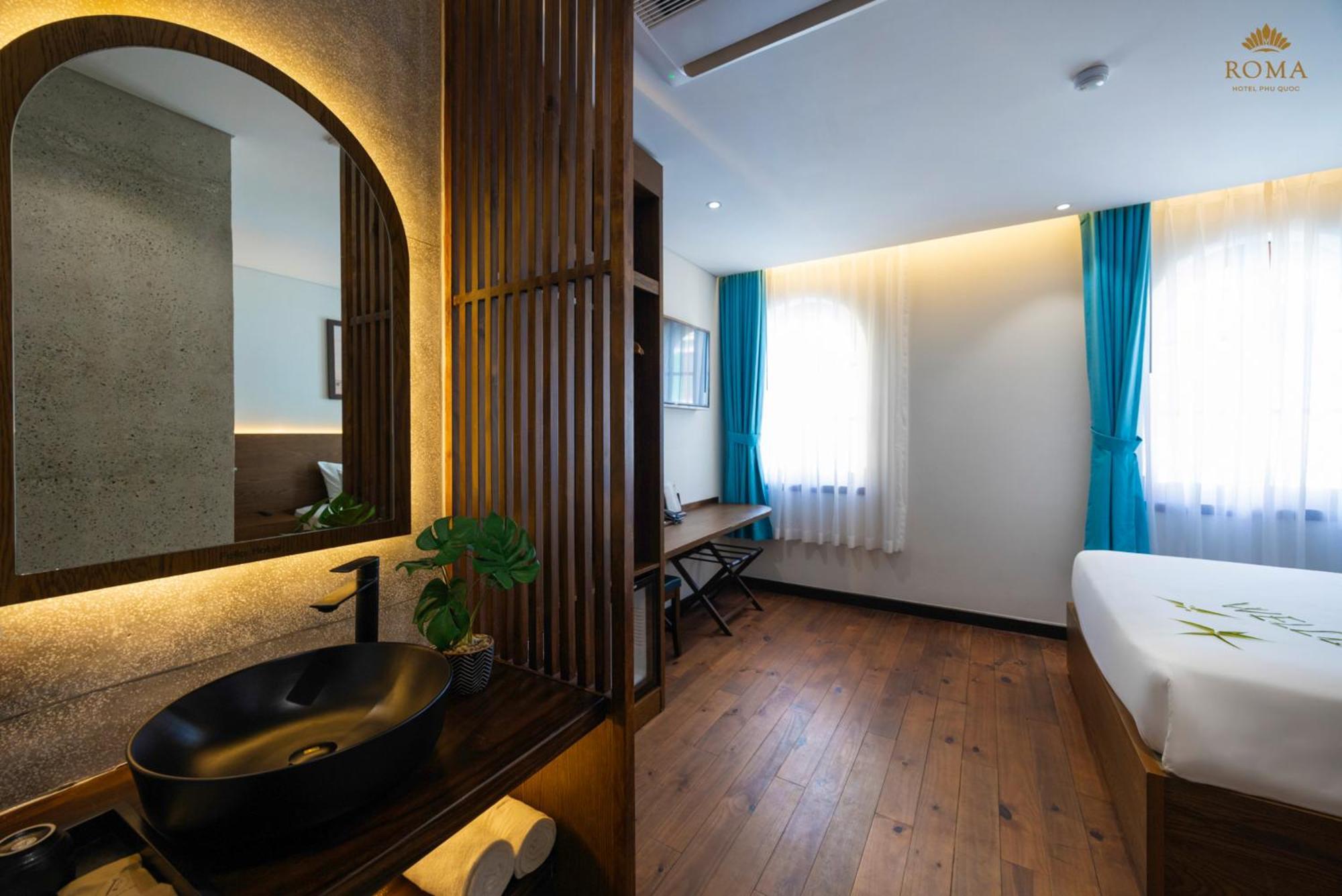 Roma Hotel Phu Quoc - Free Airport Shuttle & Sunset Town Tour ภายนอก รูปภาพ