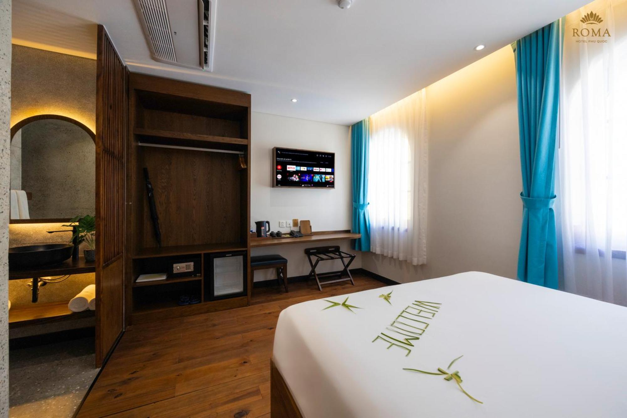 Roma Hotel Phu Quoc - Free Airport Shuttle & Sunset Town Tour ภายนอก รูปภาพ