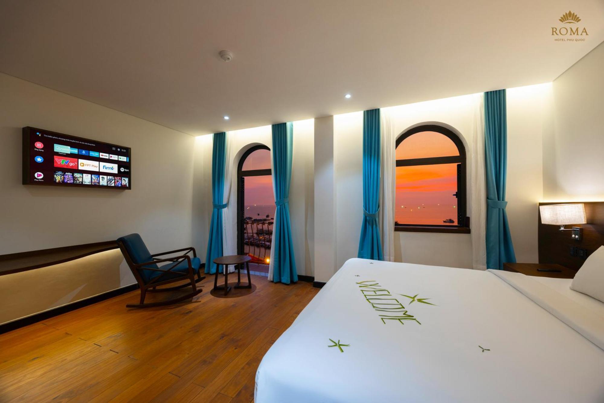 Roma Hotel Phu Quoc - Free Airport Shuttle & Sunset Town Tour ภายนอก รูปภาพ