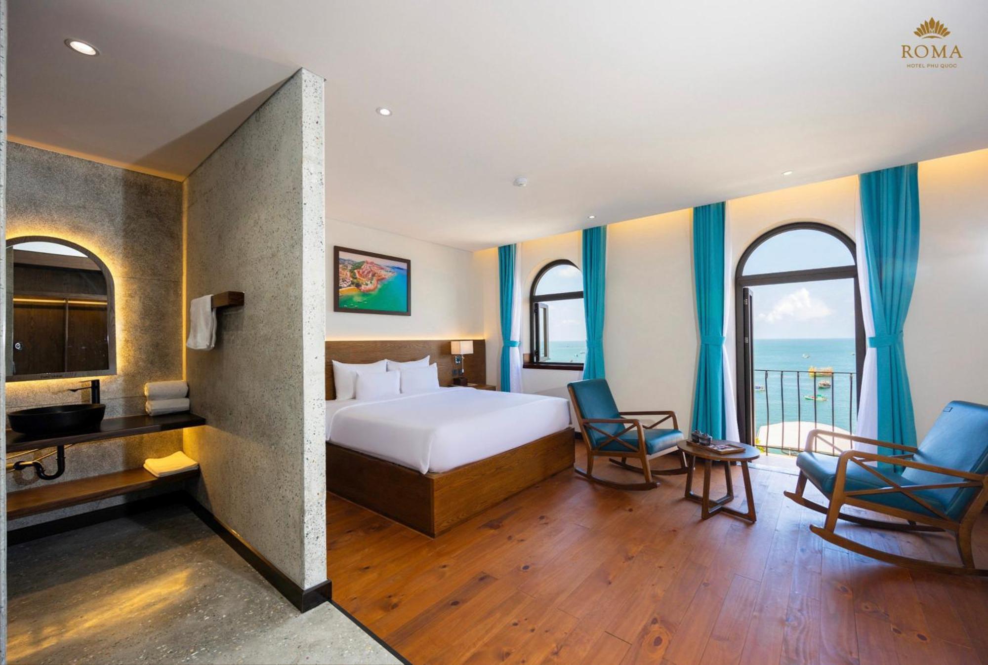 Roma Hotel Phu Quoc - Free Airport Shuttle & Sunset Town Tour ภายนอก รูปภาพ