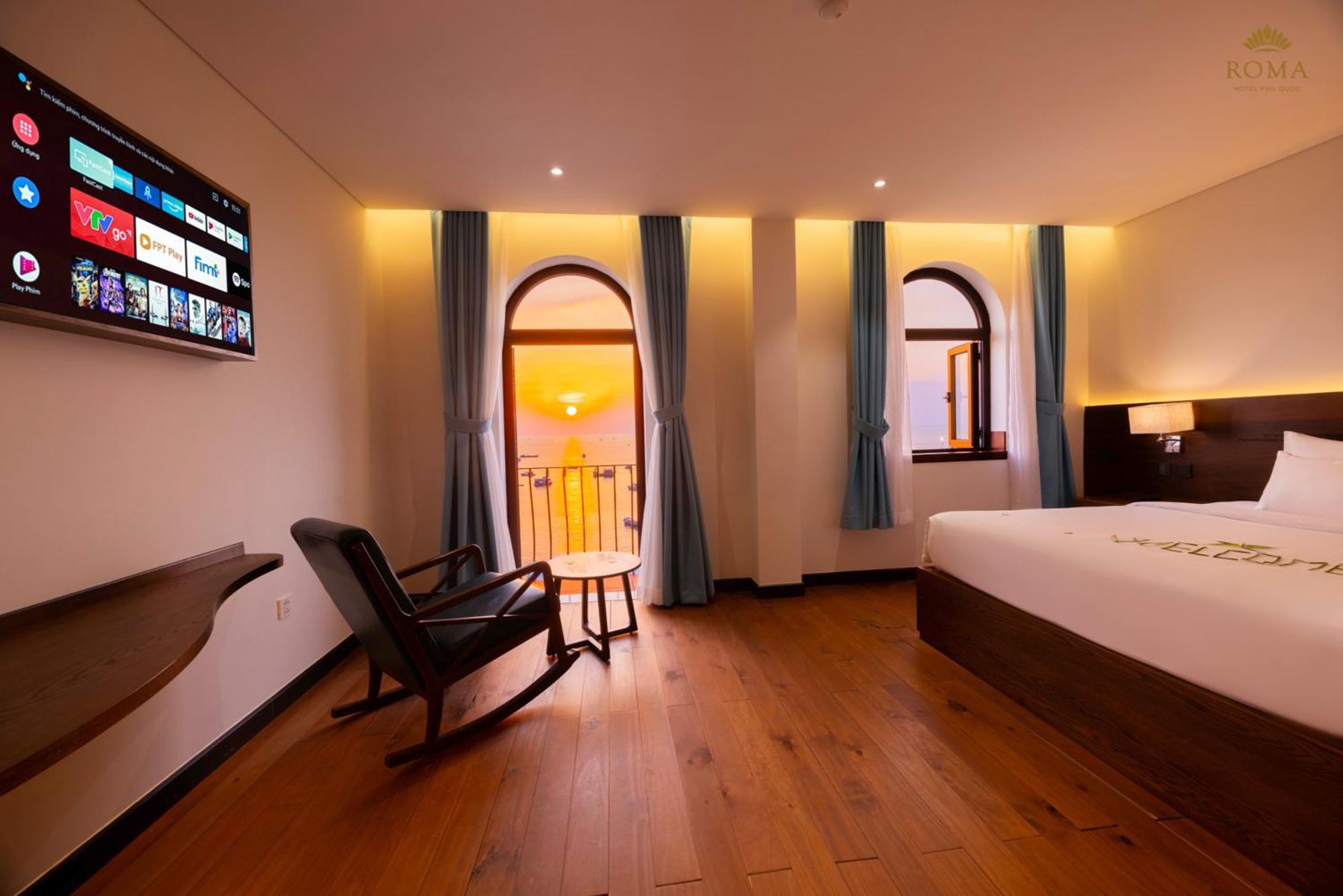 Roma Hotel Phu Quoc - Free Airport Shuttle & Sunset Town Tour ภายนอก รูปภาพ